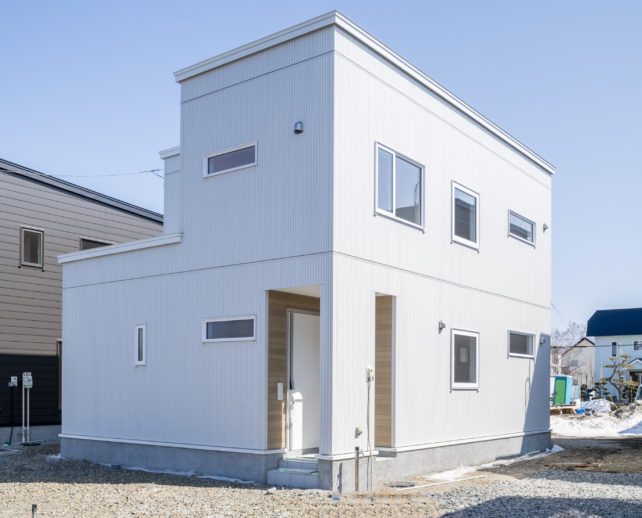 家事動線が綺麗な家 三愛地所 札幌の新築一戸建て